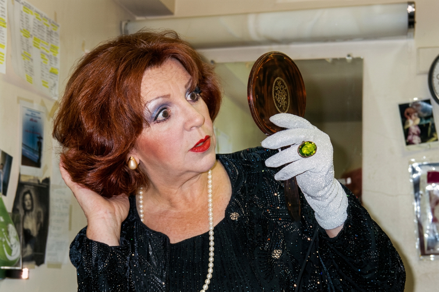Leona Ova-Whelmsley — backstage Limelight
